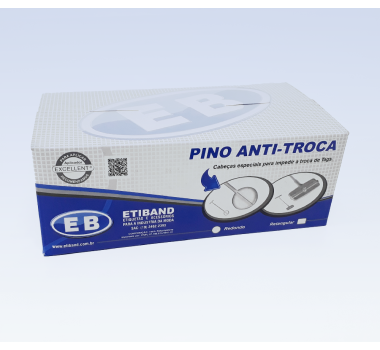 Pino de PP FINE 19mm (caixa c/ 10 mil unidades)