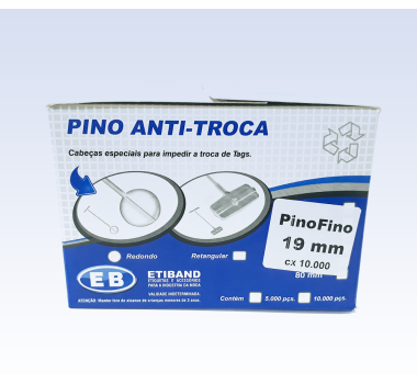 Pino de PP FINE 19mm (caixa c/ 10 mil unidades) - 3