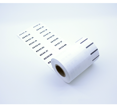 Etiquetas com Numeração Dupla - 2