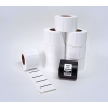 Kit 11: 8.240 Etiquetas Serrilhadas 50x35mm + 1 Ribbon R16 55mm x 300m - 1
