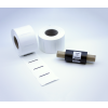 Kit 01: 2.060 Etiquetas Serrilhadas 50x35mm + 1 Ribbon R8 55mm x 74m - 1
