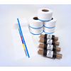 Kit 24: 6 Rolos Contínuos 50mm x 48m c/ tarja colorida + 4 Ribbons R16 55mm x 74m - 1