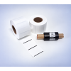 Kit 08: 1.800 Etiquetas Serrilhadas 50x40mm + 1 Ribbon R16 55mm x 74m - 1