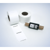 Kit 05: 1.200 Etiquetas Serrilhadas 50x60mm + 1 Ribbon R8 55mm x 74m - 1